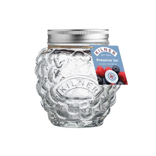 Kilner Berry Fruit Jar, 13.5 Ounce In Transparent
