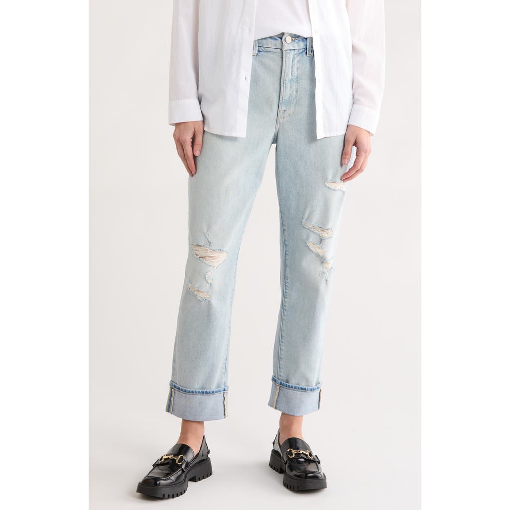 Good American The Weekender Relaxed Fit Jeans In Blue