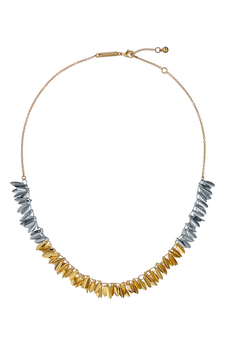 Ted Baker Pemina Petal Fringe Necklace, Main, color,