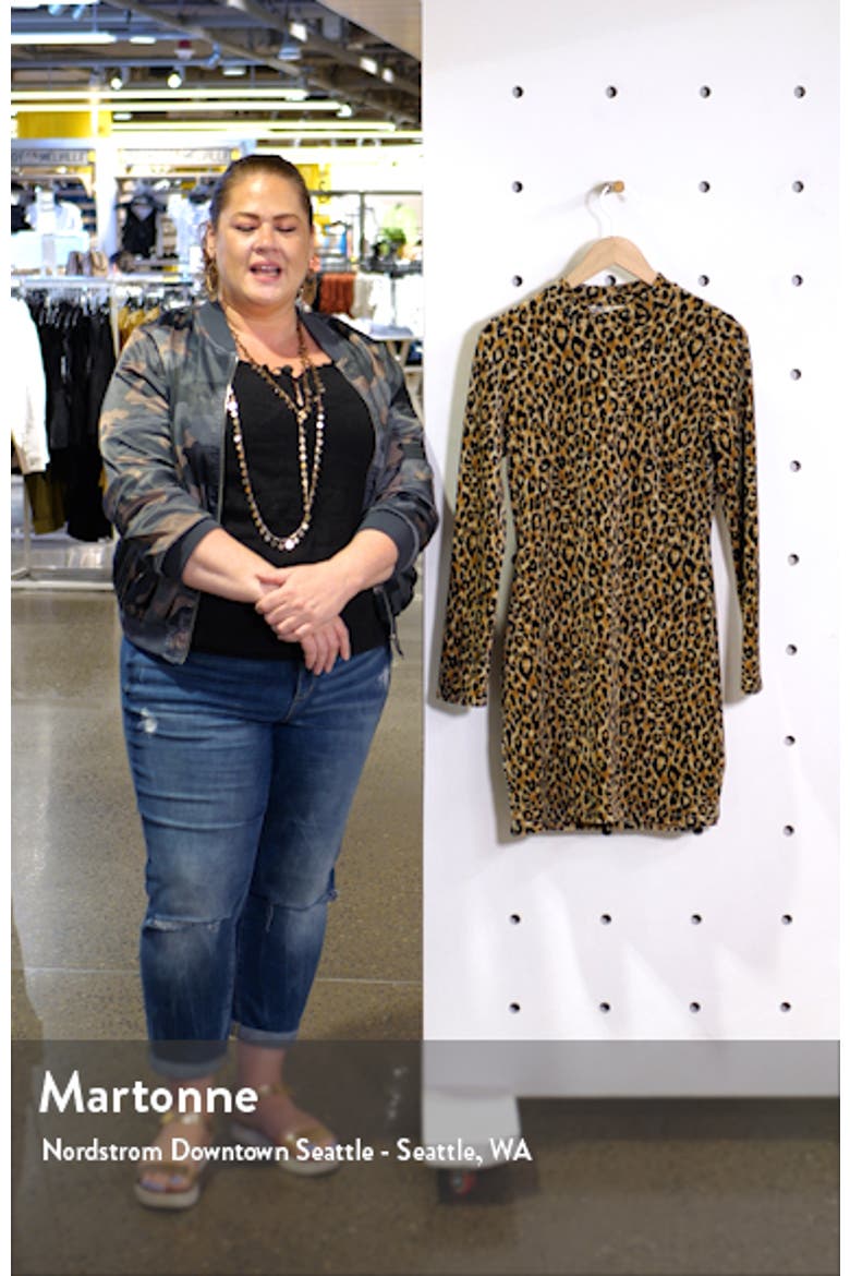 Mock Neck Body-Con Dress video