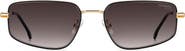 Carrera Eyewear 53mm Rectangular Sunglasses