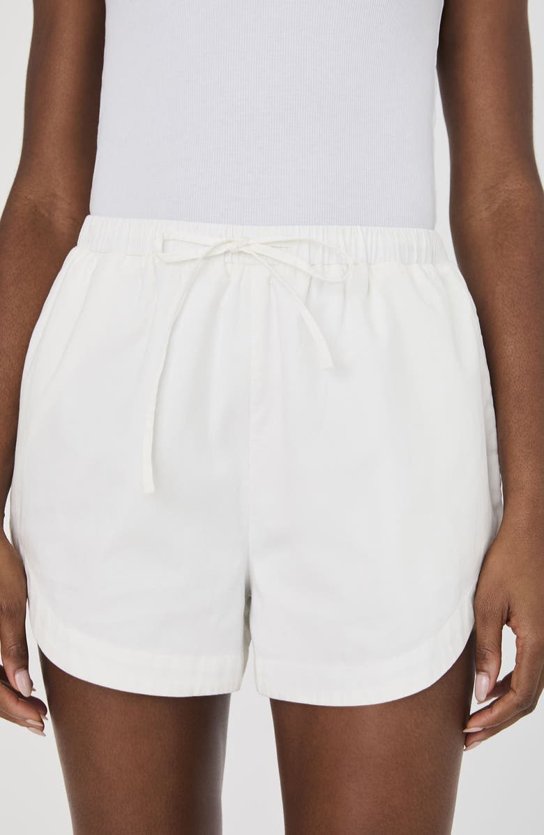 French Connection Alexis Cotton Drawstring Shorts, Alternate, color,