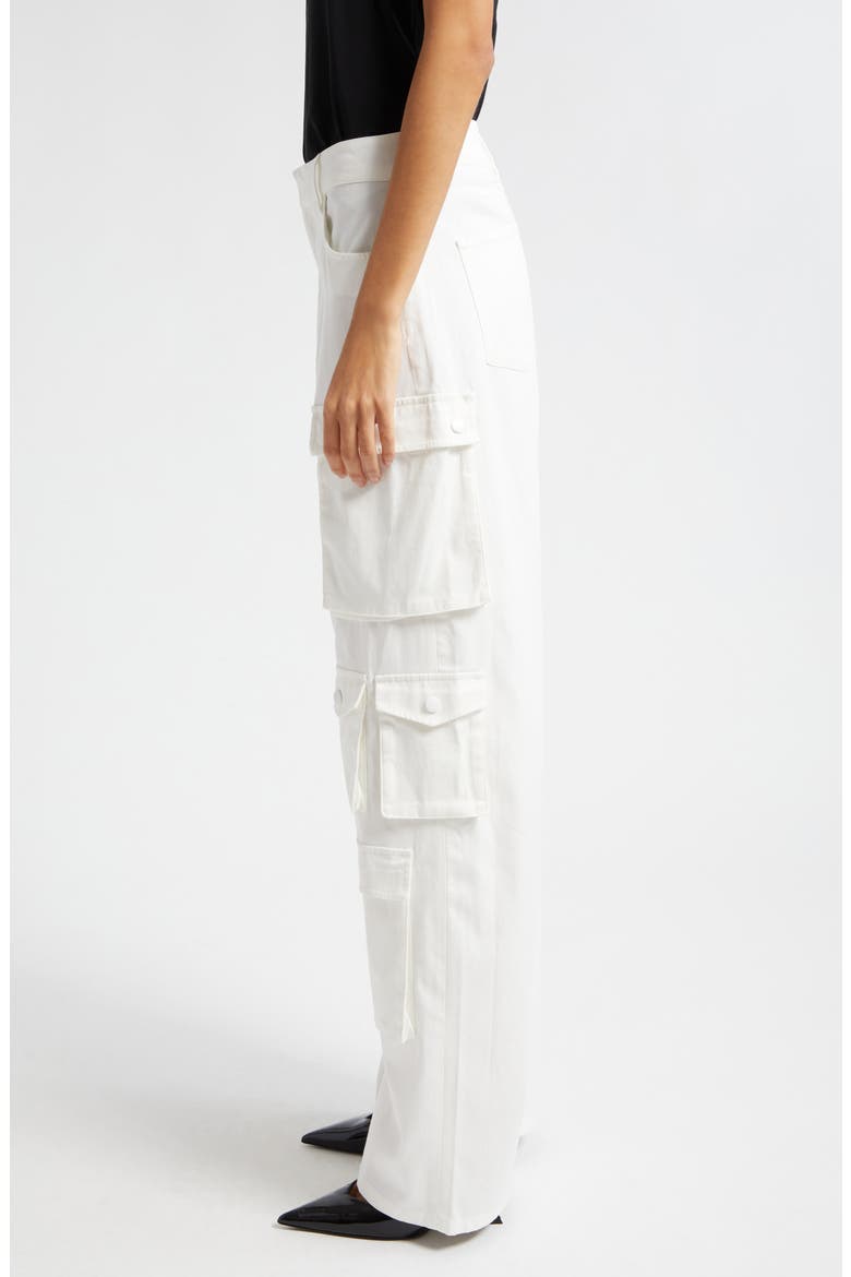 Olympia Mr. Baggy Cargo Pants, Alternate, color, OFF WHITE