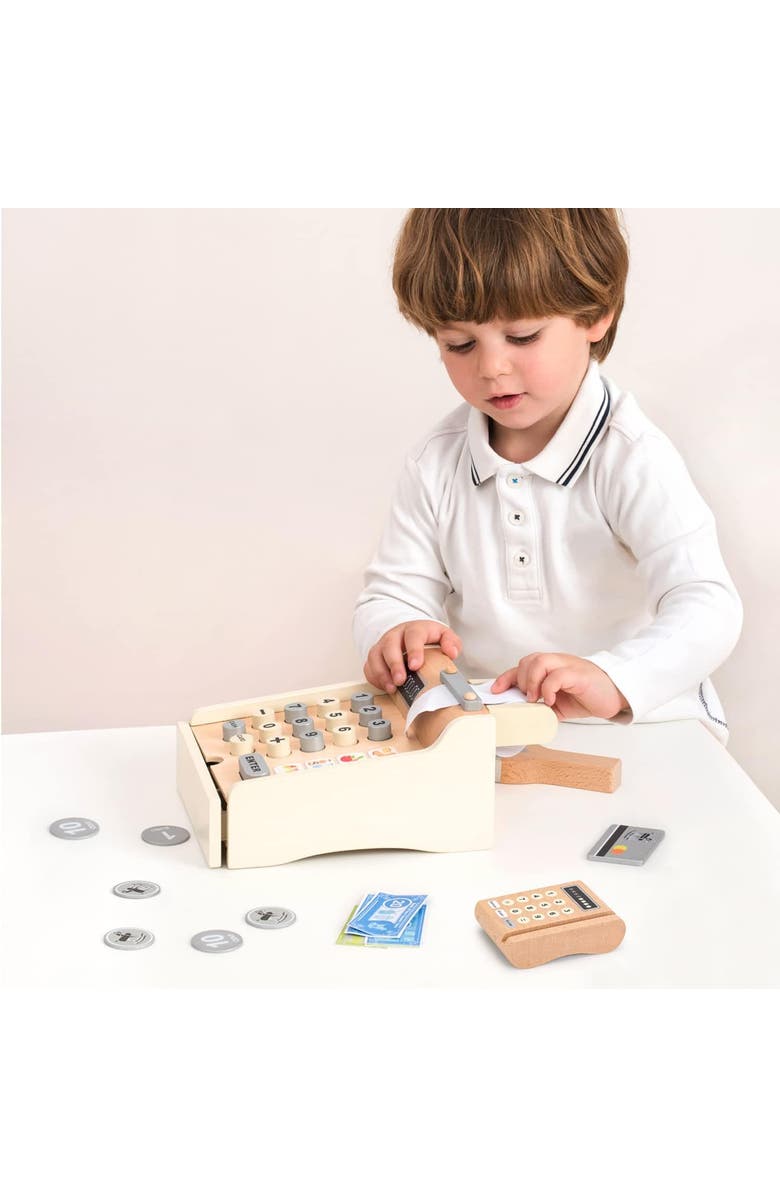 NEW CLASSIC TOYS Cash Register, Alternate, color, White