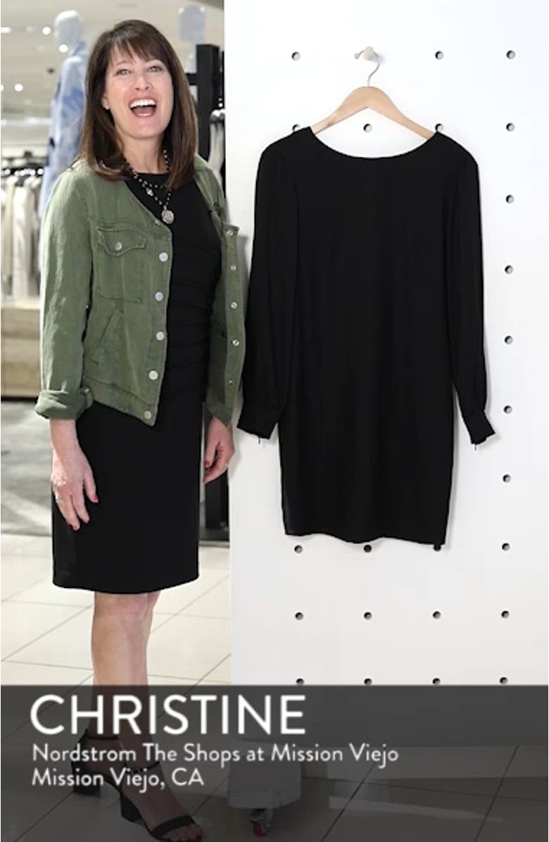 V-Back Shift Dress, sales video thumbnail