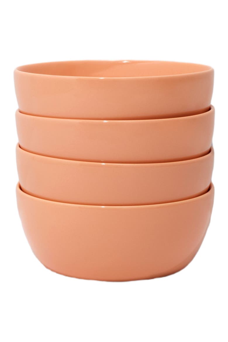 Medium Bowl - Set of 4, Main, color, Coral
