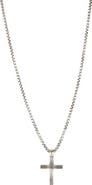 Degs & Sal Sterling Silver Cross Necklace