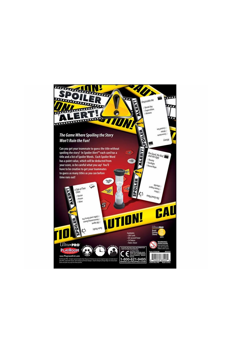 Ultra PRO Playroom Entertainment Spoiler Alert! Volume 1, Alternate, color, Multicolored