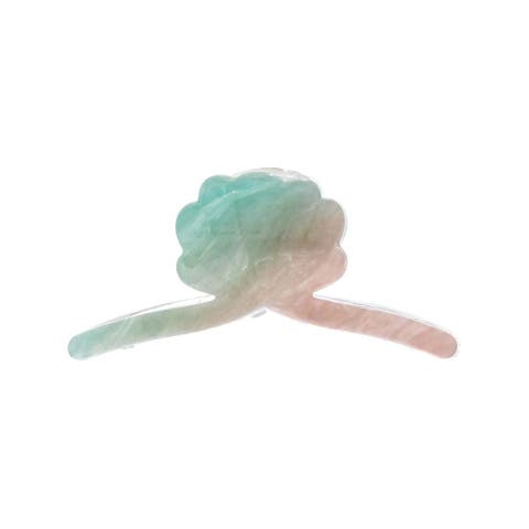 Pastel Loop Shell Claw Clip