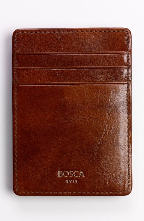 Old Leather Front Pocket Wallet