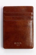 Bosca Old Leather Front Pocket Wallet