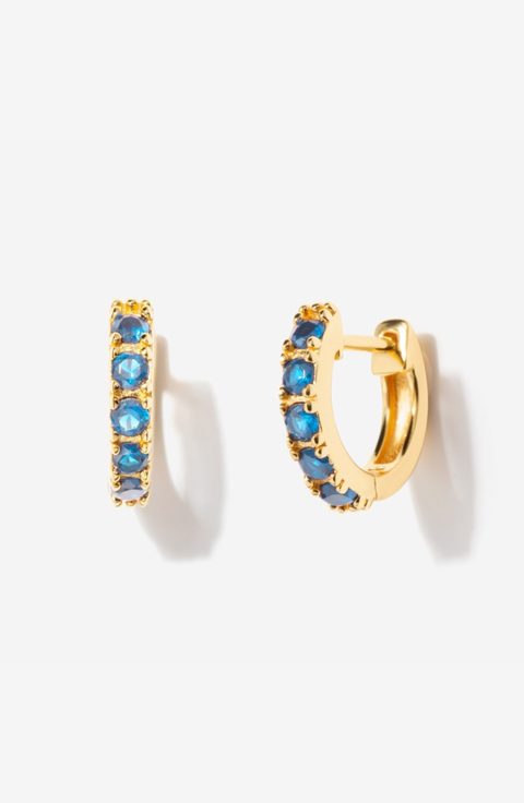 Birthstone Huggies