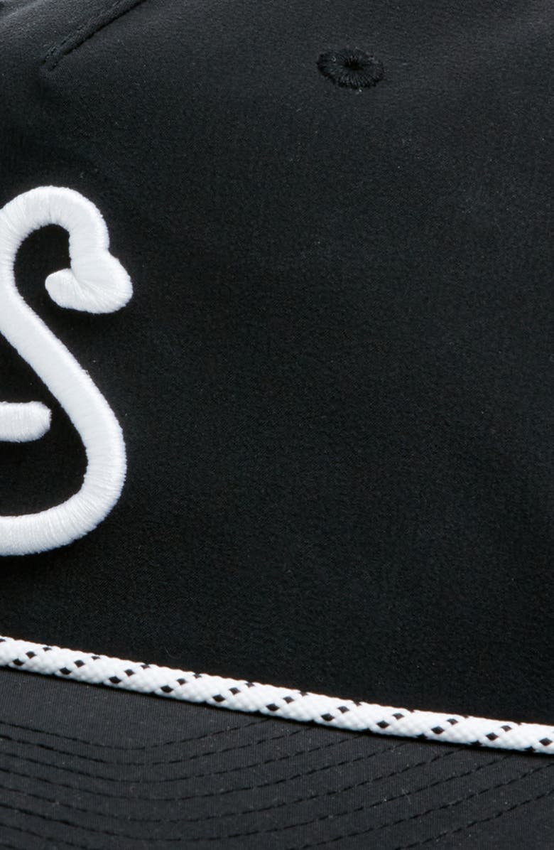 Swannies Swan Brewer Snapback Baseball Cap, Alternate, color, Black-White