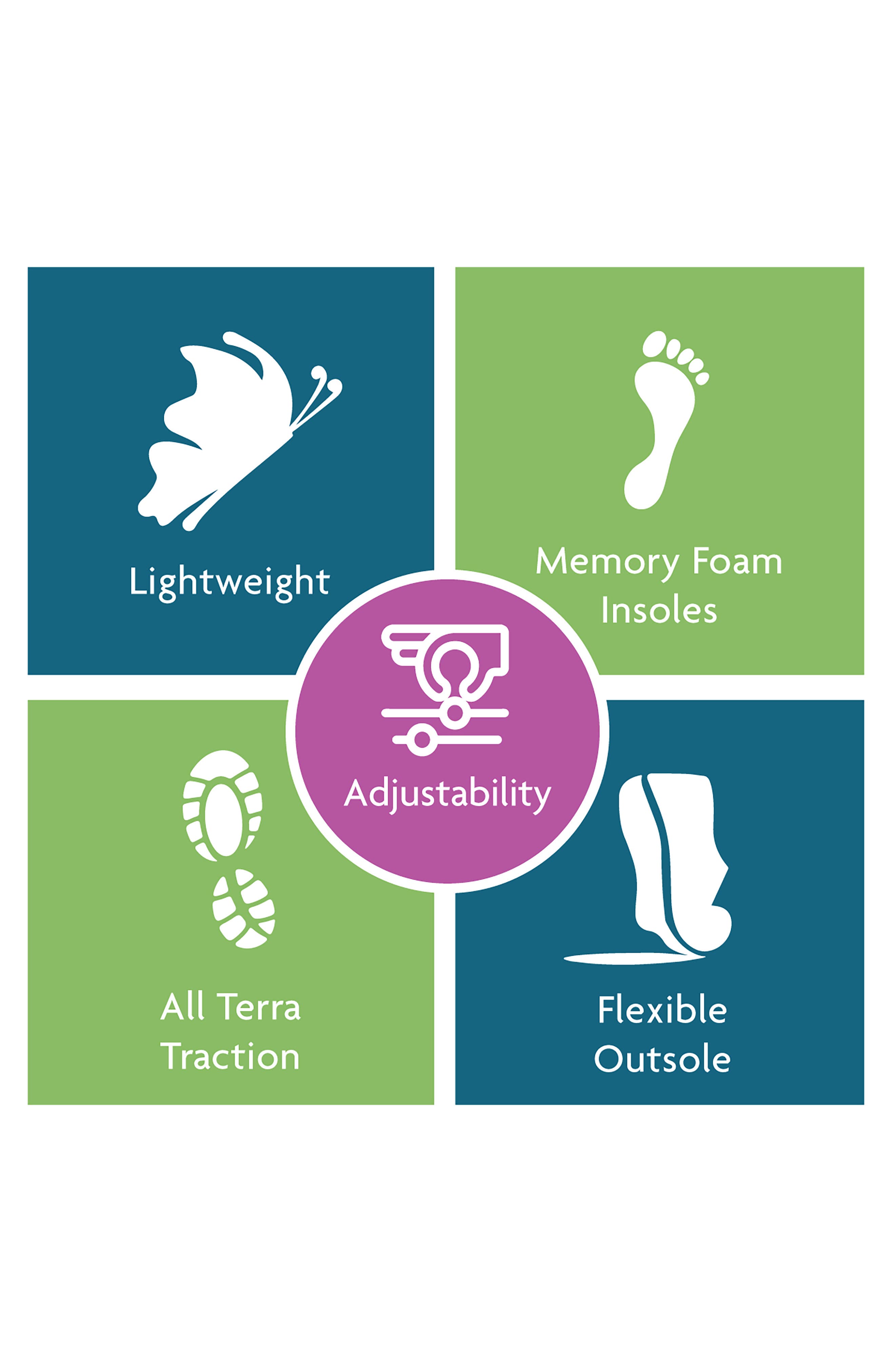 JBU Merry Mary Jane Flat, Alternate, color, Red