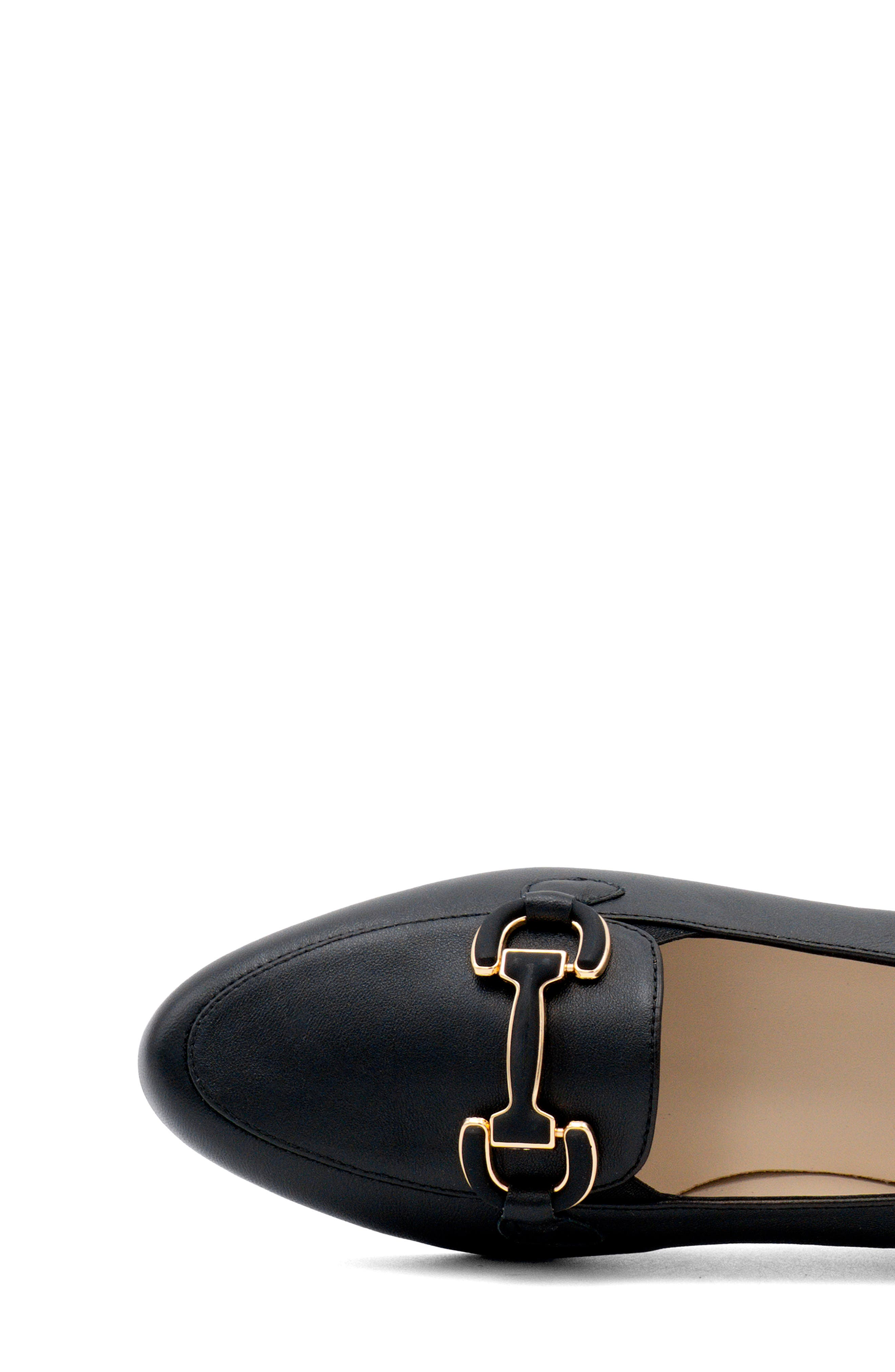 Amalfi by Rangoni Obliquo Loafer, Alternate, color, Black Etoile