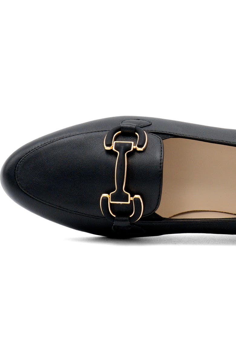 Amalfi by Rangoni Obliquo Loafer, Alternate, color, Black Etoile
