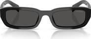 Prada 53mm Rectangular Sunglasses
