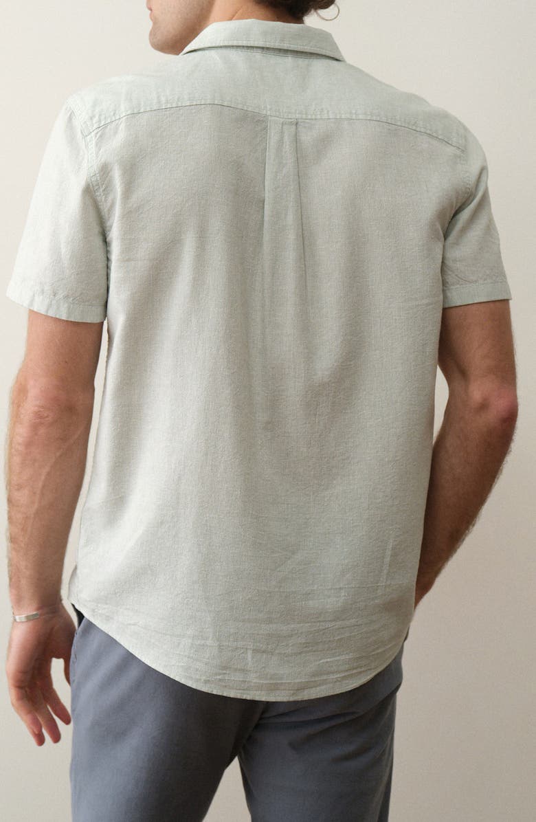 Marine Layer Better-Than-Linen Shirt, Alternate, color, 