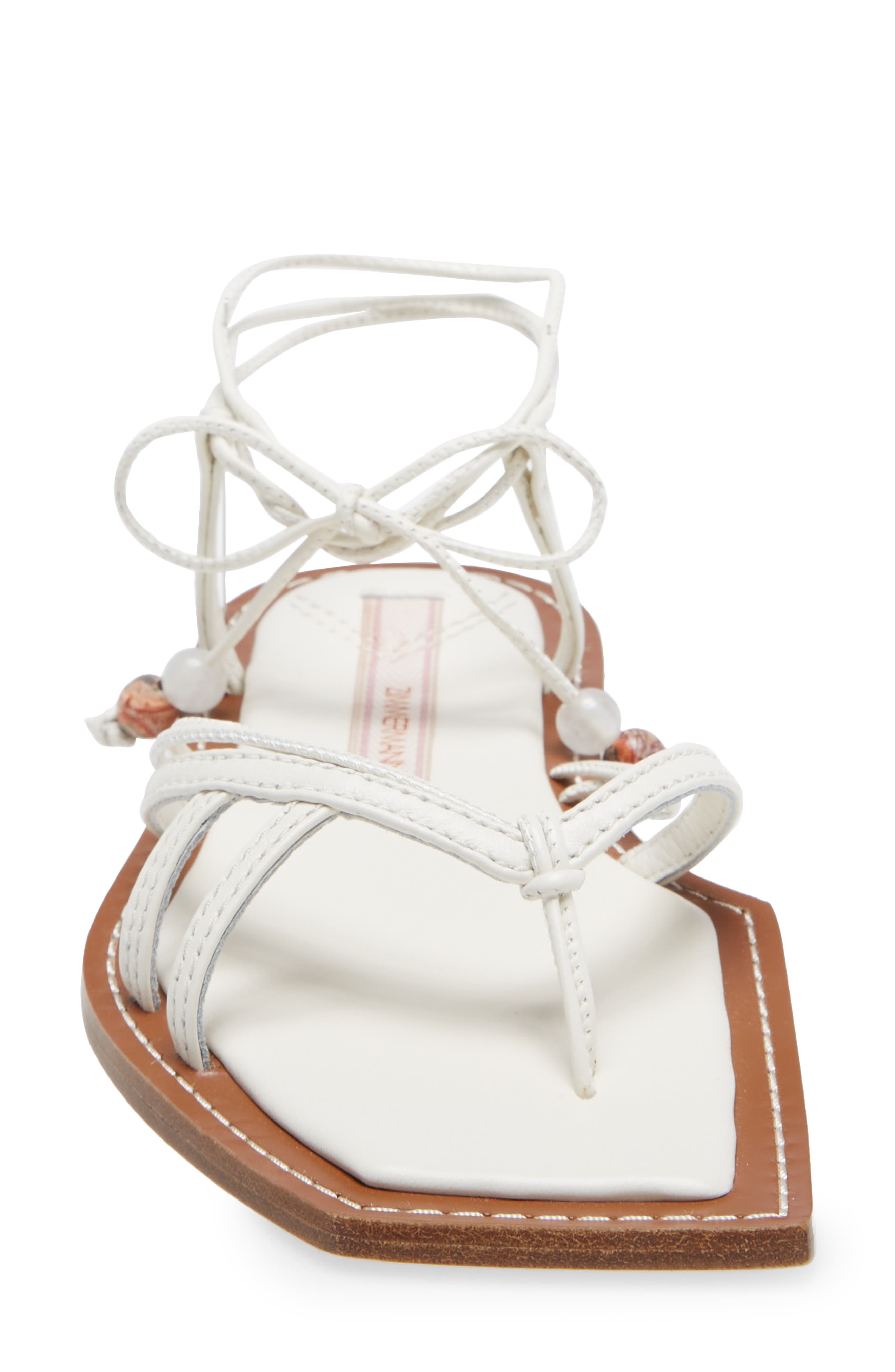 Zimmermann Strappy Sandal, Alternate, color, 