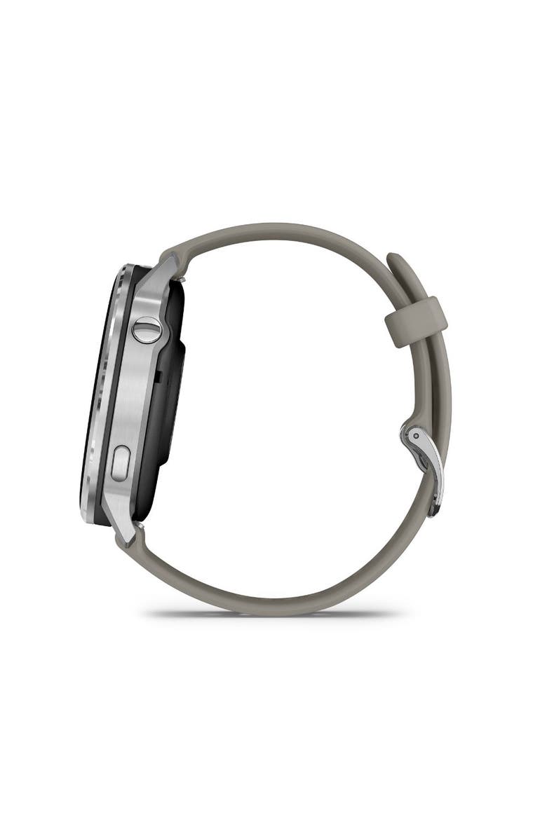 Garmin - Venu 4 Smartwatch 45mm, Alternate, color, Silver Gray Silicone Band