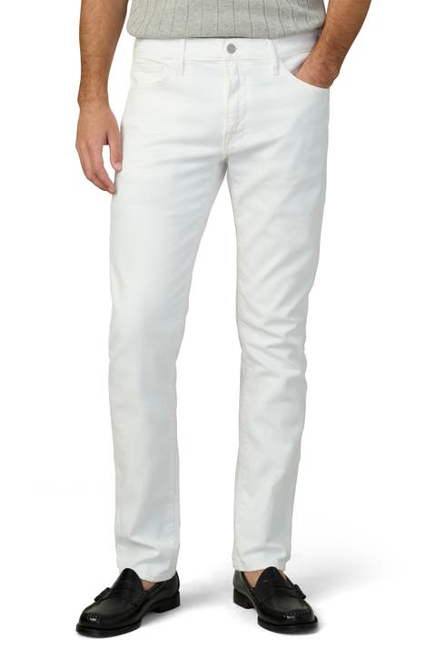 The Asher Slim Fit Jeans (Clean White) (Regular & Big)