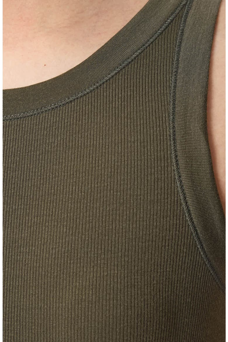Rina Rib Tank, Alternate, color, WILD GREEN