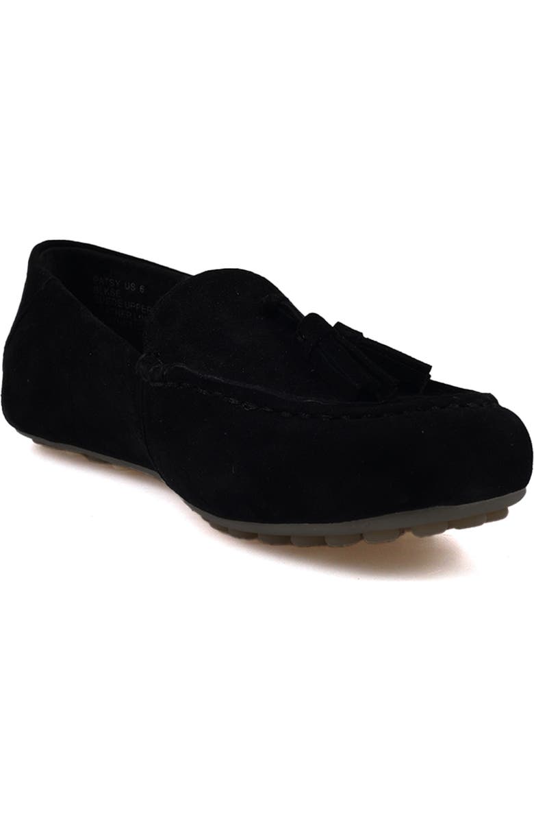 Artisan Crafted By Zigi Patsy Tassel Loafer, Main, color, Black