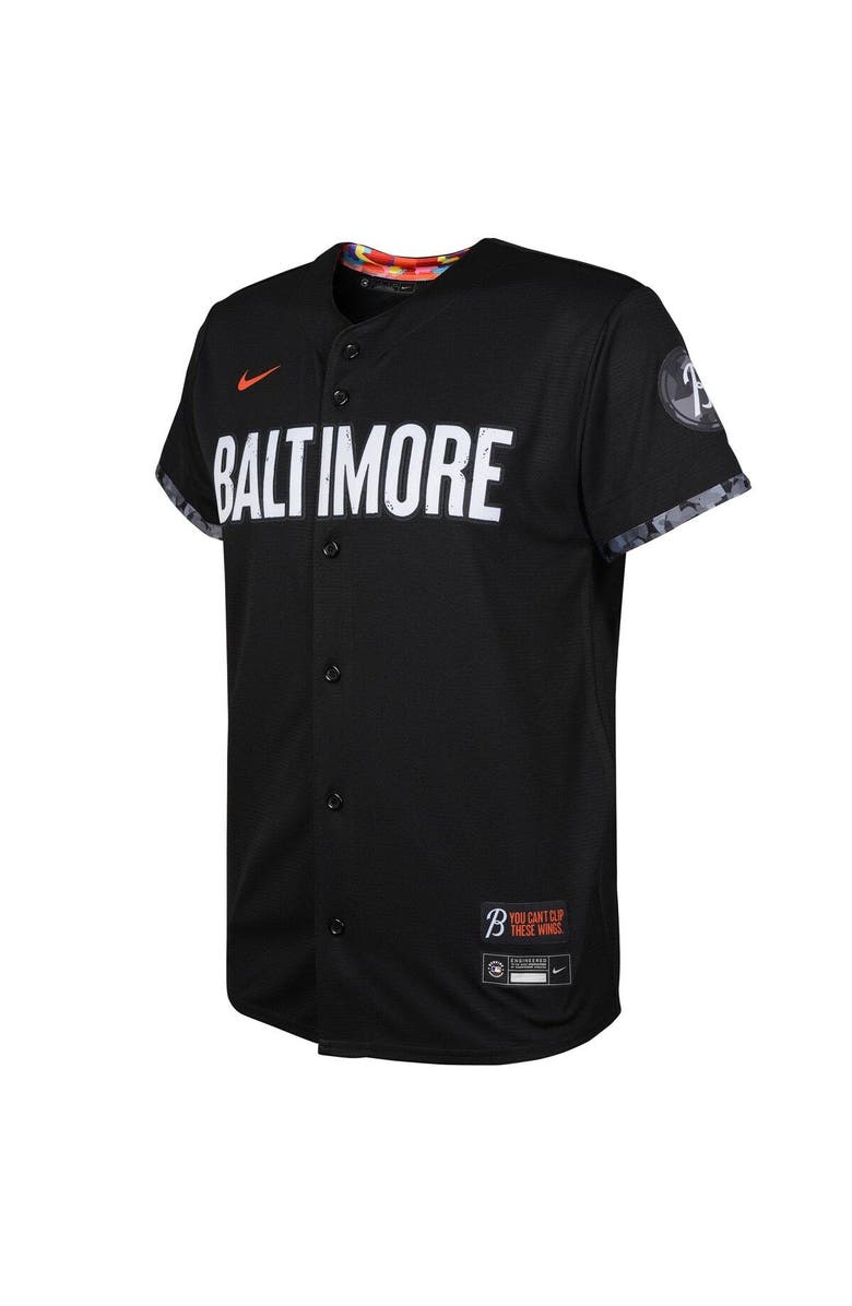 Nike Toddler Nike Cal Ripken Black Baltimore Orioles City Connect Replica Player Jersey, Alternate, color, 