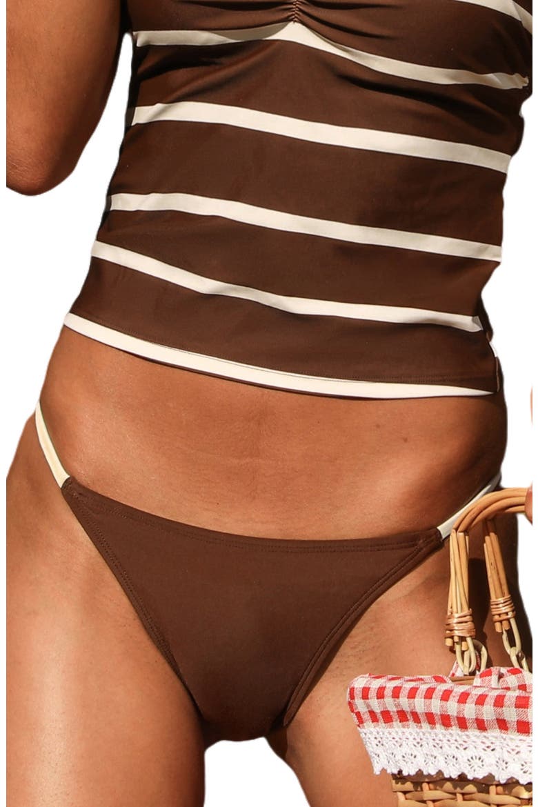 Bikini Bottoms, Main, color, BROWN MULTI