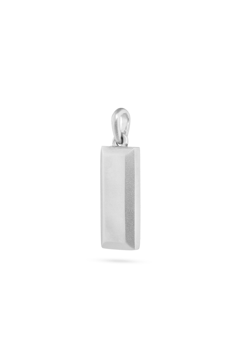 7879 Bullion Bar Pendant, Alternate, color, Platinum