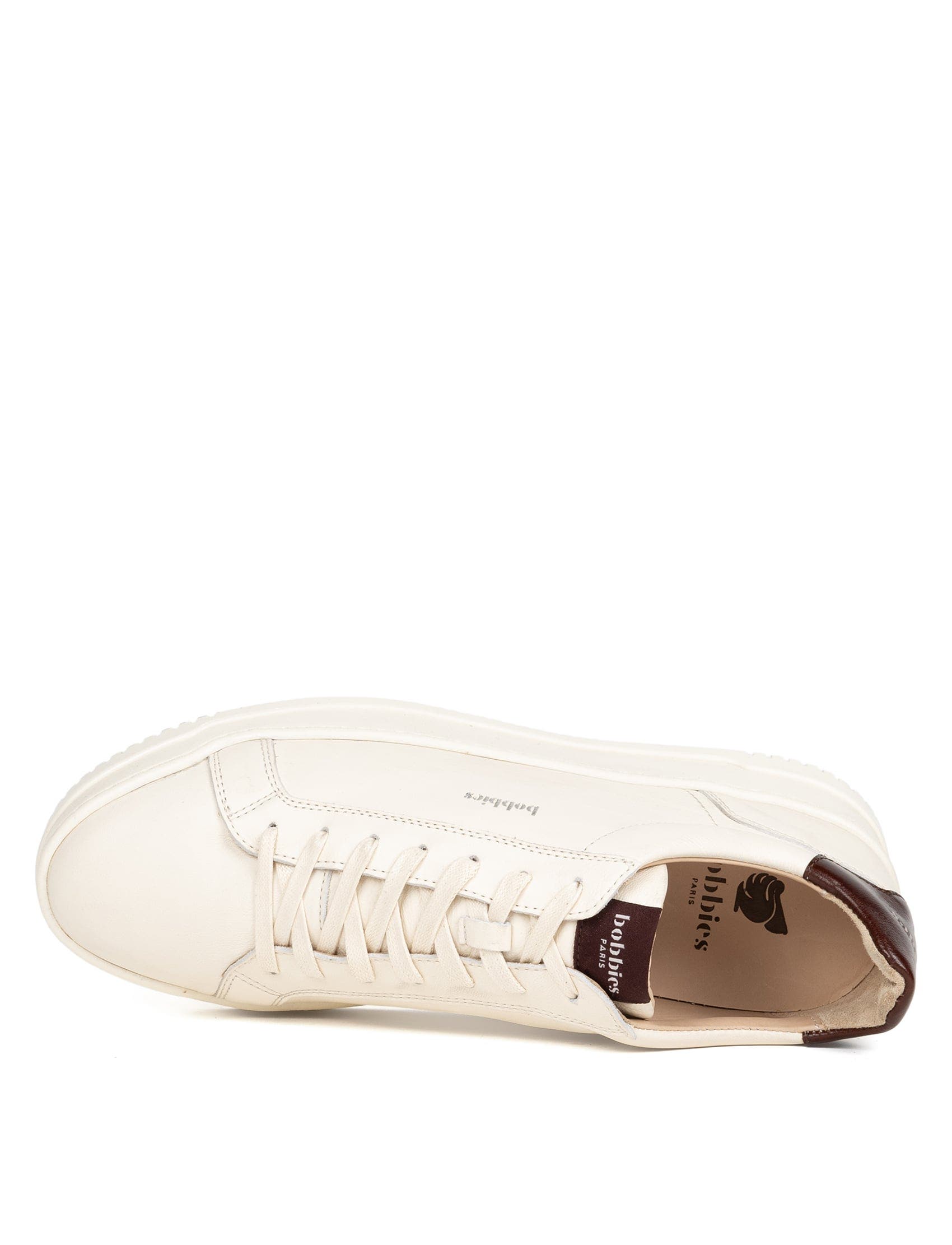 Daniil Sneakers, Alternate, color, Cream & Brownie