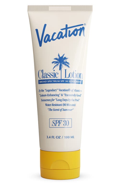 Vacation Classic Lotion Broad Spectrum SPF 30 Sunscreen  product
