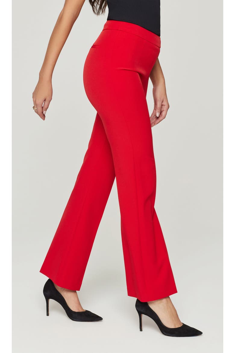 Nellie Crepe Pants, Alternate, color, Red
