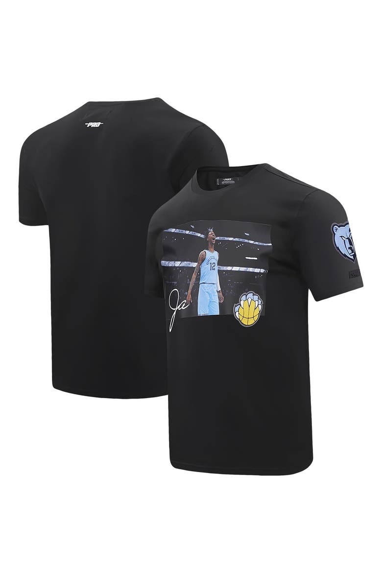 Men's Pro Standard Ja Morant Black Memphis Grizzlies Player Unguardable T-Shirt, Alternate, color, Black