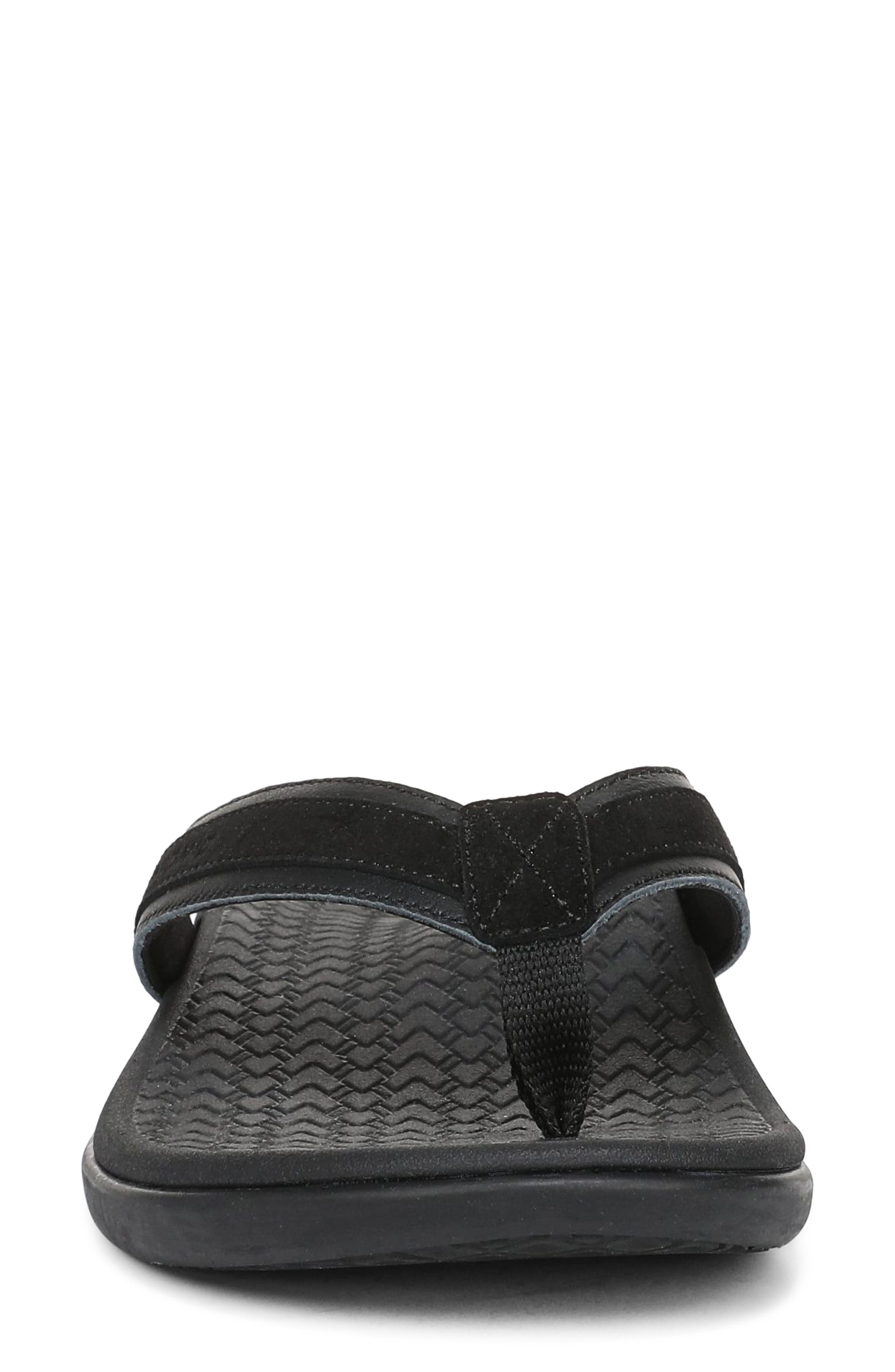 Vionic Tide 2.0 Flip Flop, Alternate, color, Black