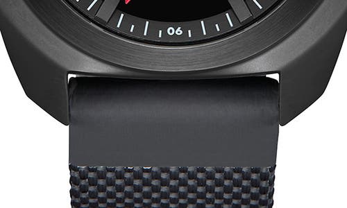 Nixon Ripley Ana-digi Silicone Strap Watch, 47mm In Black