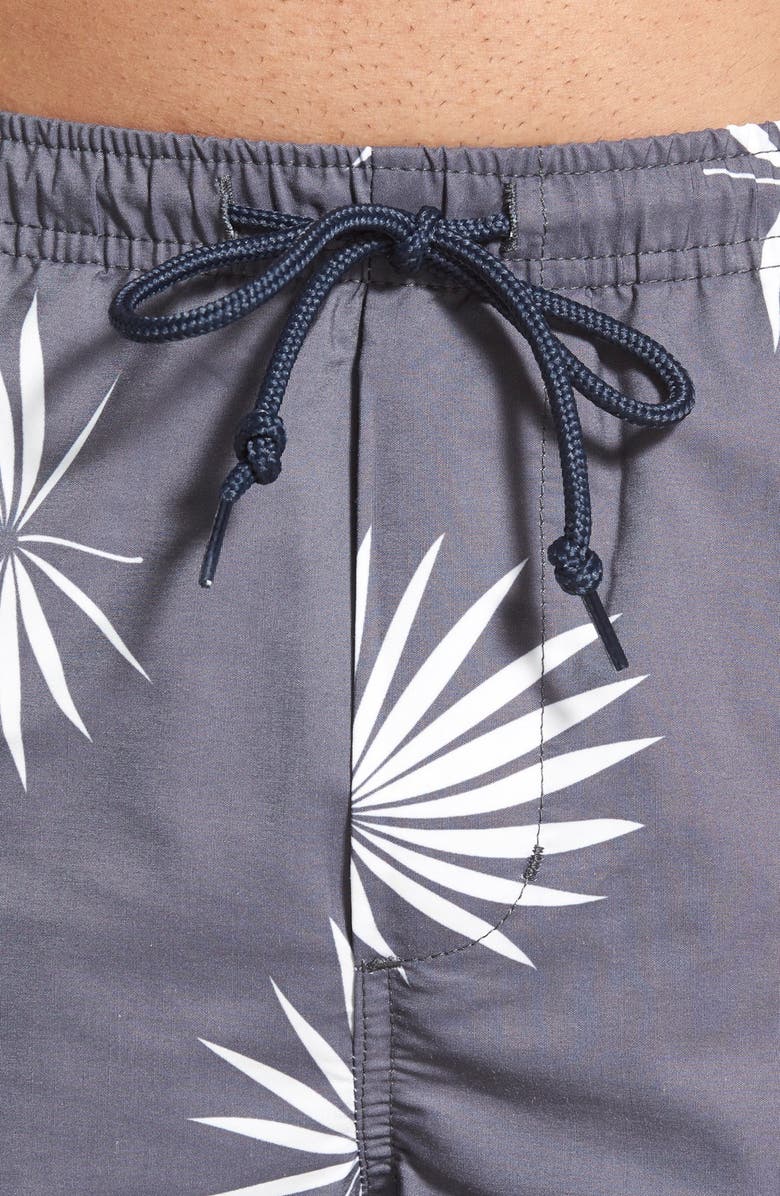 Obey 'Palm Fan Street' Swim Trunks, Alternate, color, 