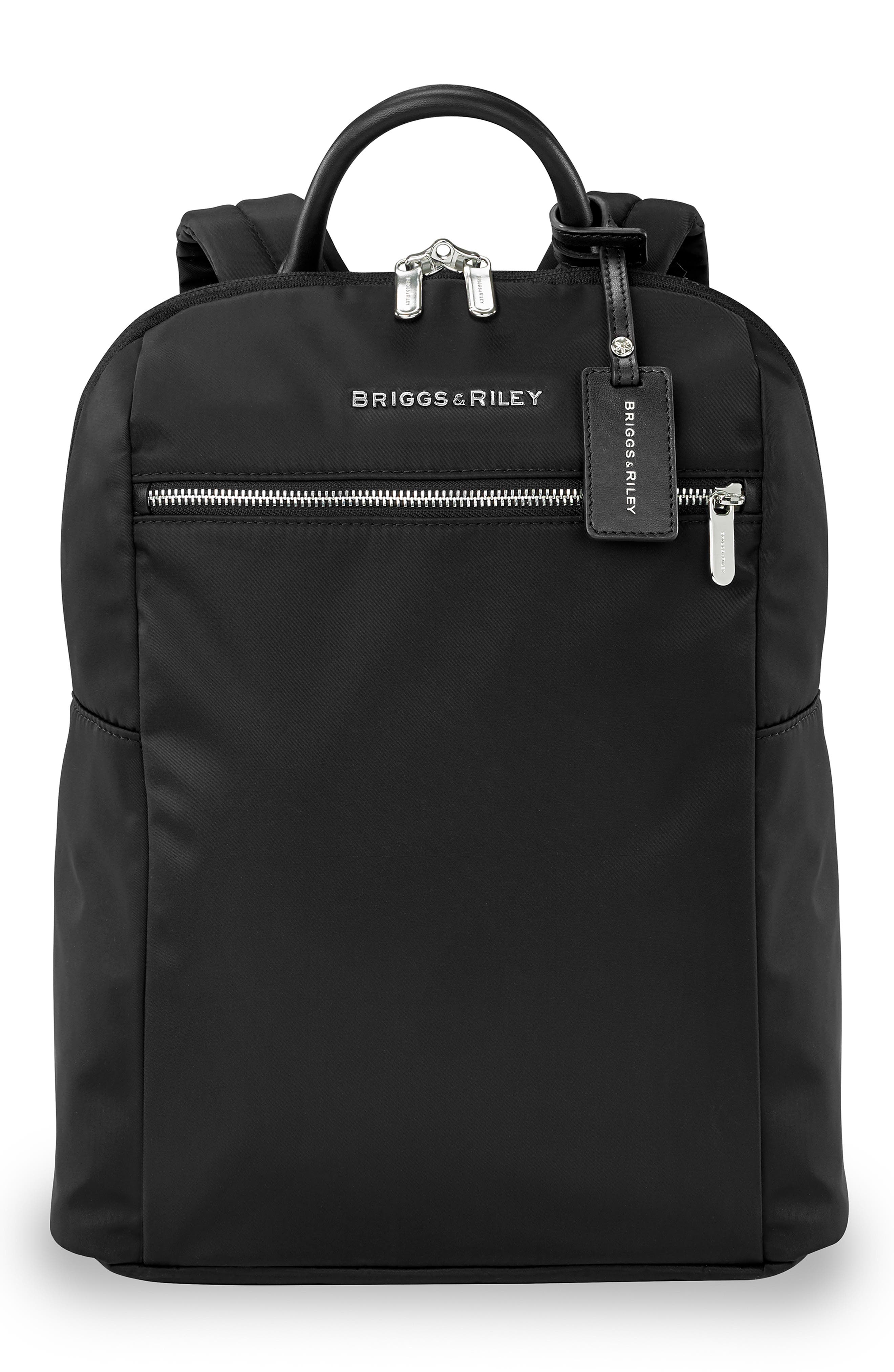 Briggs & Riley Slim Backpack, Main, color, 