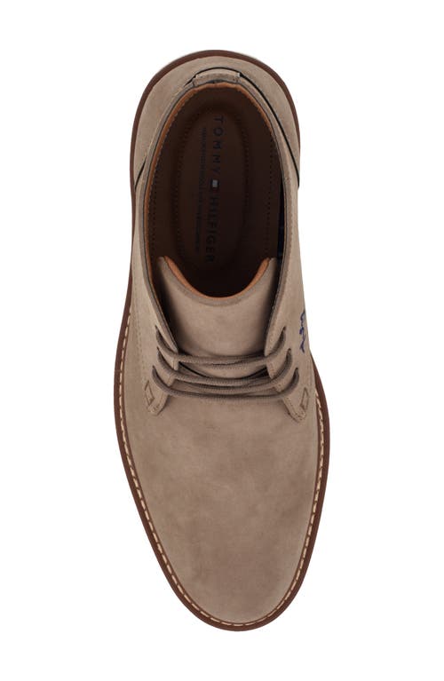 Tommy Hilfiger Harbin Chukka Boot In Taupe
