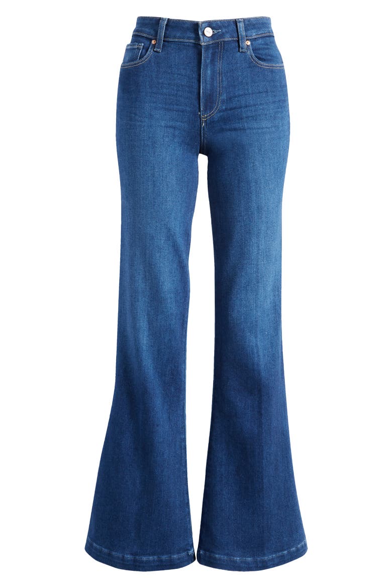 Genevieve High Waist Flare Jeans, Alternate, color, TIMELESS