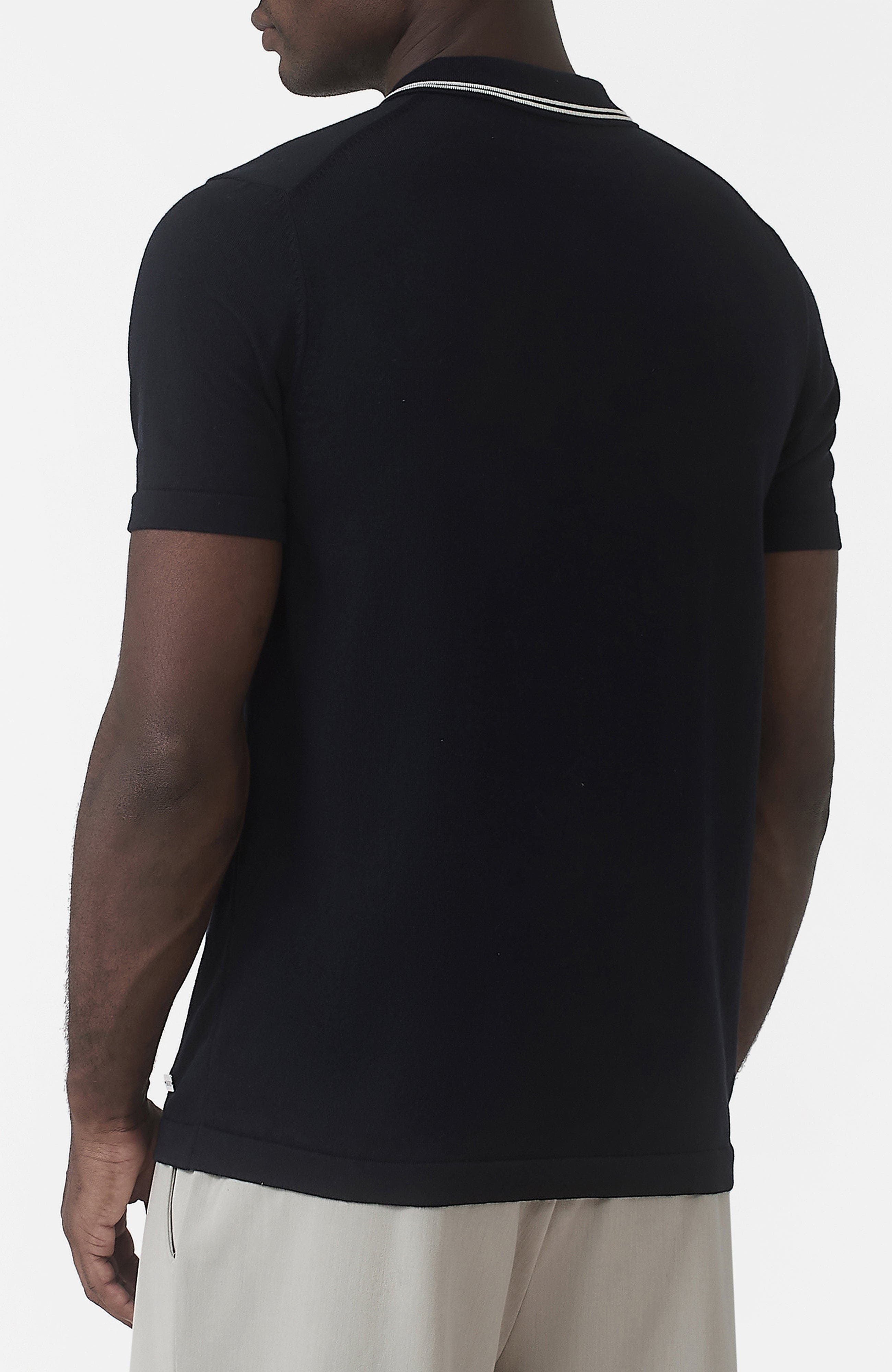 Newbury Slim Zip Knit Polo - image 4