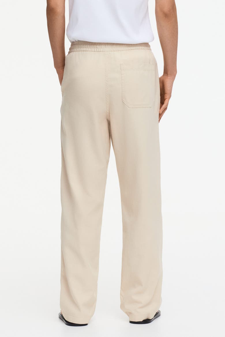Relaxed Fit Trousers, Alternate, color, Beige