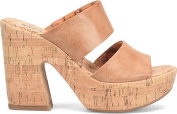 Dezi Cork Platform Sandal