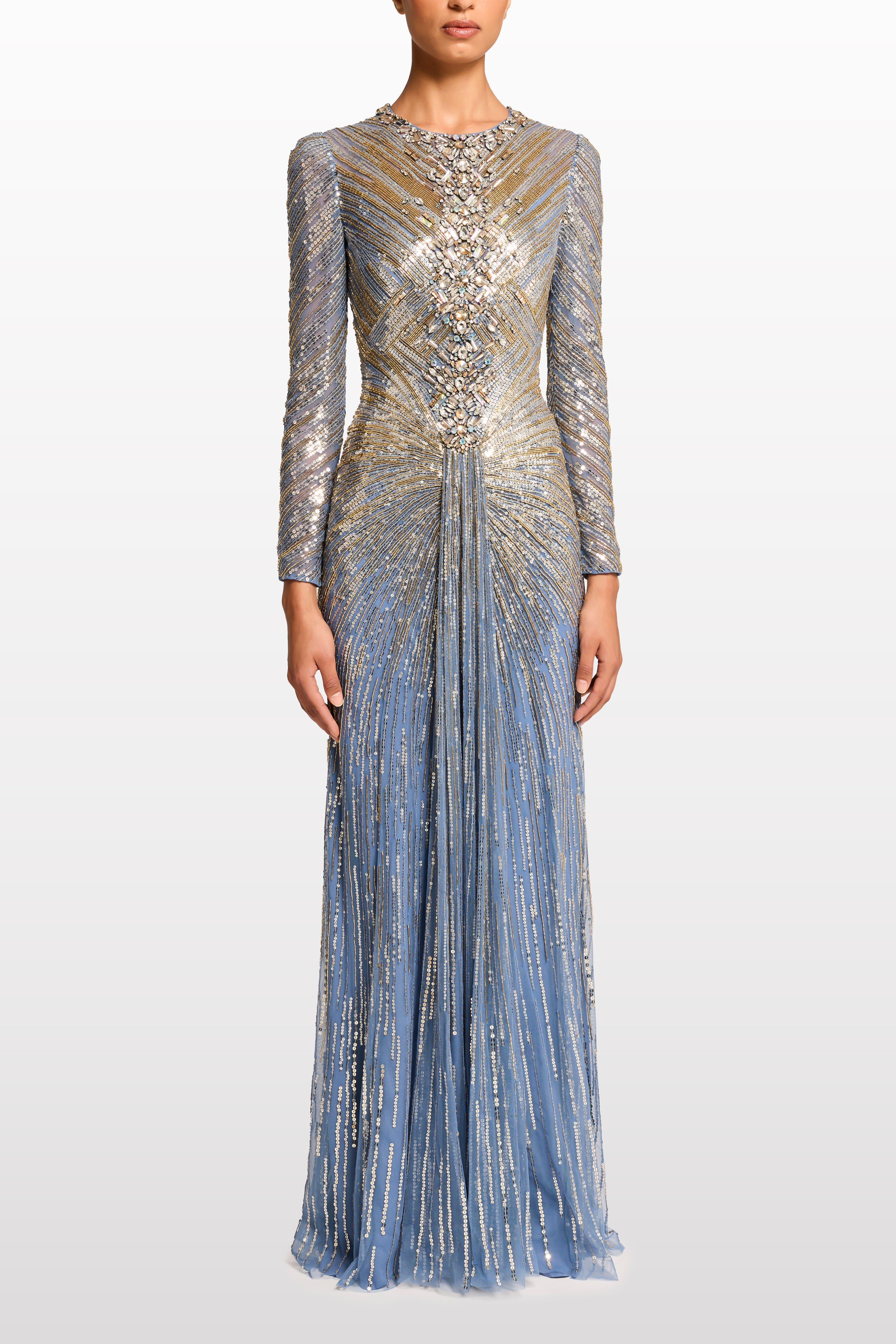 Wiona Sequin-Embellished Gown - image 2