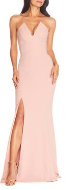 Dress the Population Fernanda Strapless Evening Gown