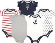 Luvable Friends Essential 5-Piece Bodysuit Set