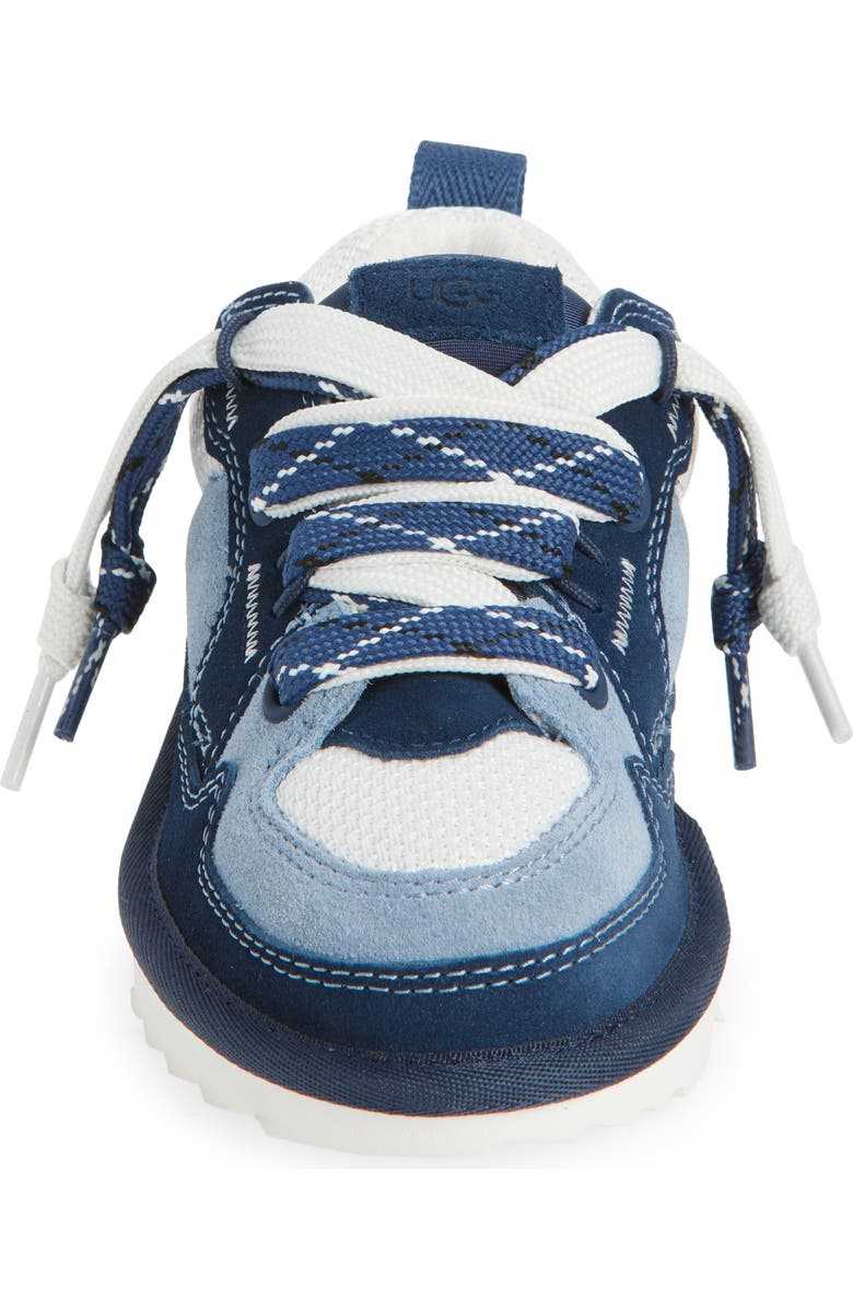 UGG<sup>®</sup> Kids' Lo Lowmel Sneaker, Alternate, color, Deep Ocean / Whale
