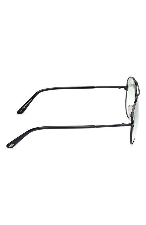Tom Ford Clark 59mm Gradient Pilot Sunglasses