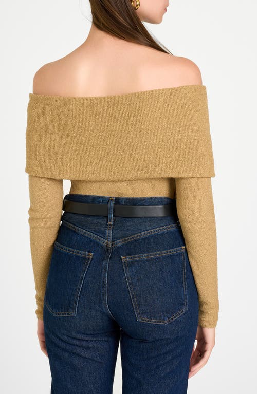 WAYF WAYF MORGAN OFF THE SHOULDER SWEATER 