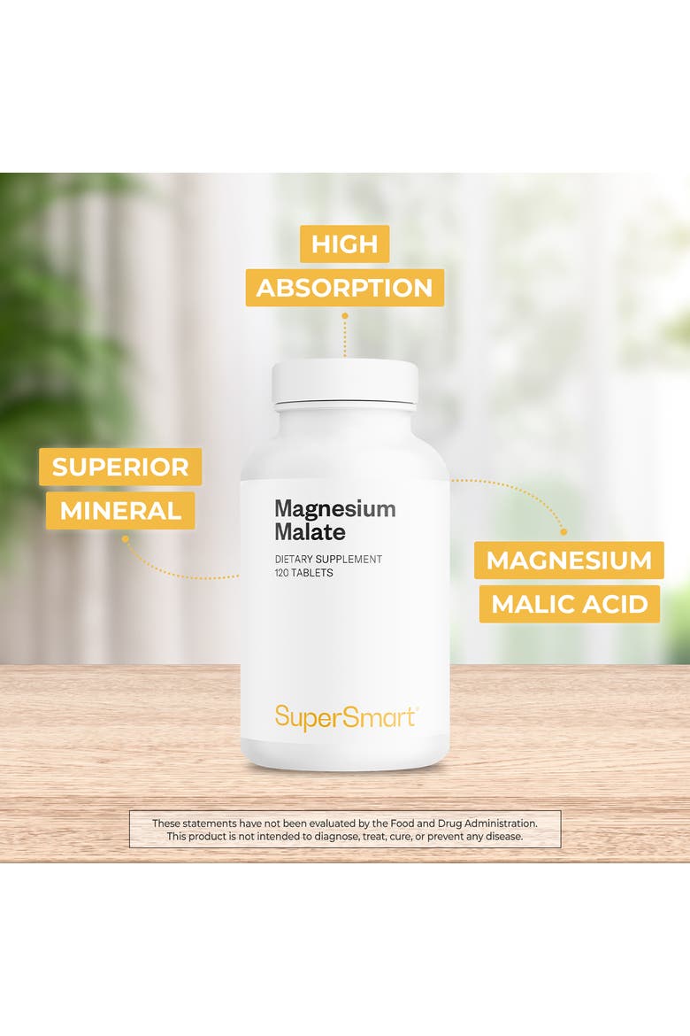 Magnesium Malate 2400mg, Alternate, color, None
